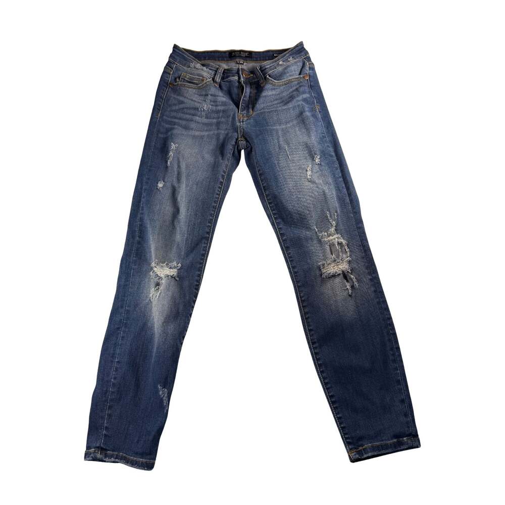 Judy Blue Relaxed Fit Distressed Mid-Rise Jeans Size 3/26